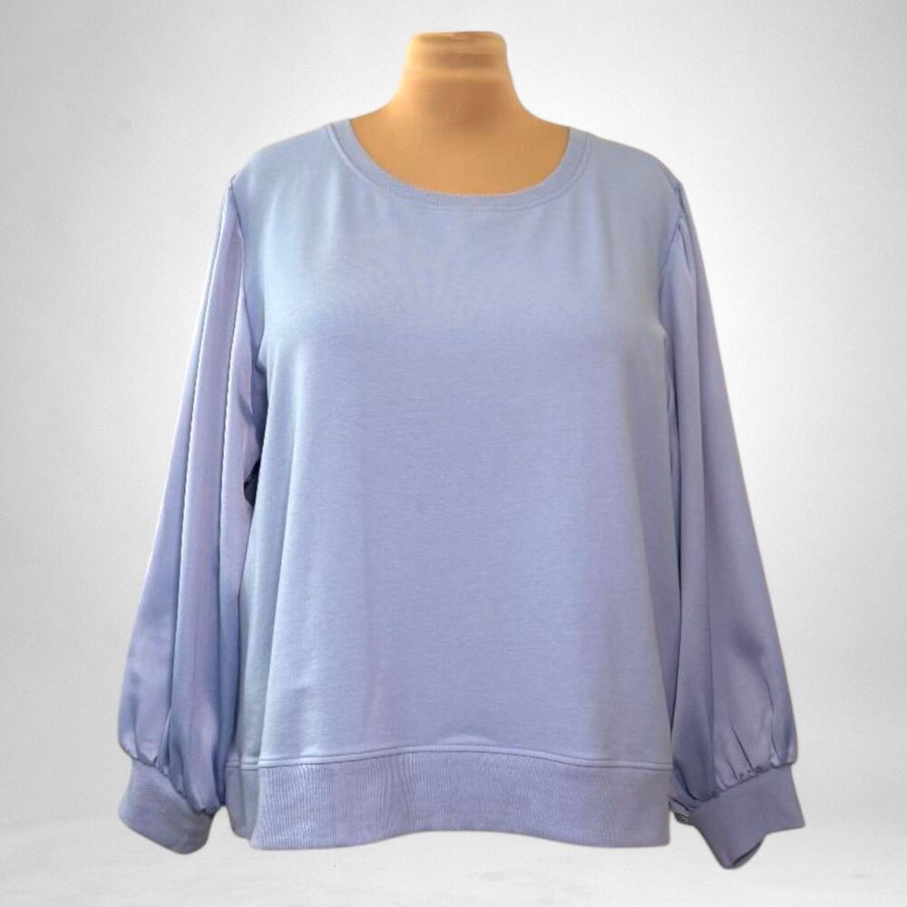 CALVIN KLEIN Plus Size Active Top with Satin Sleeves, CK NWT! Size 3X